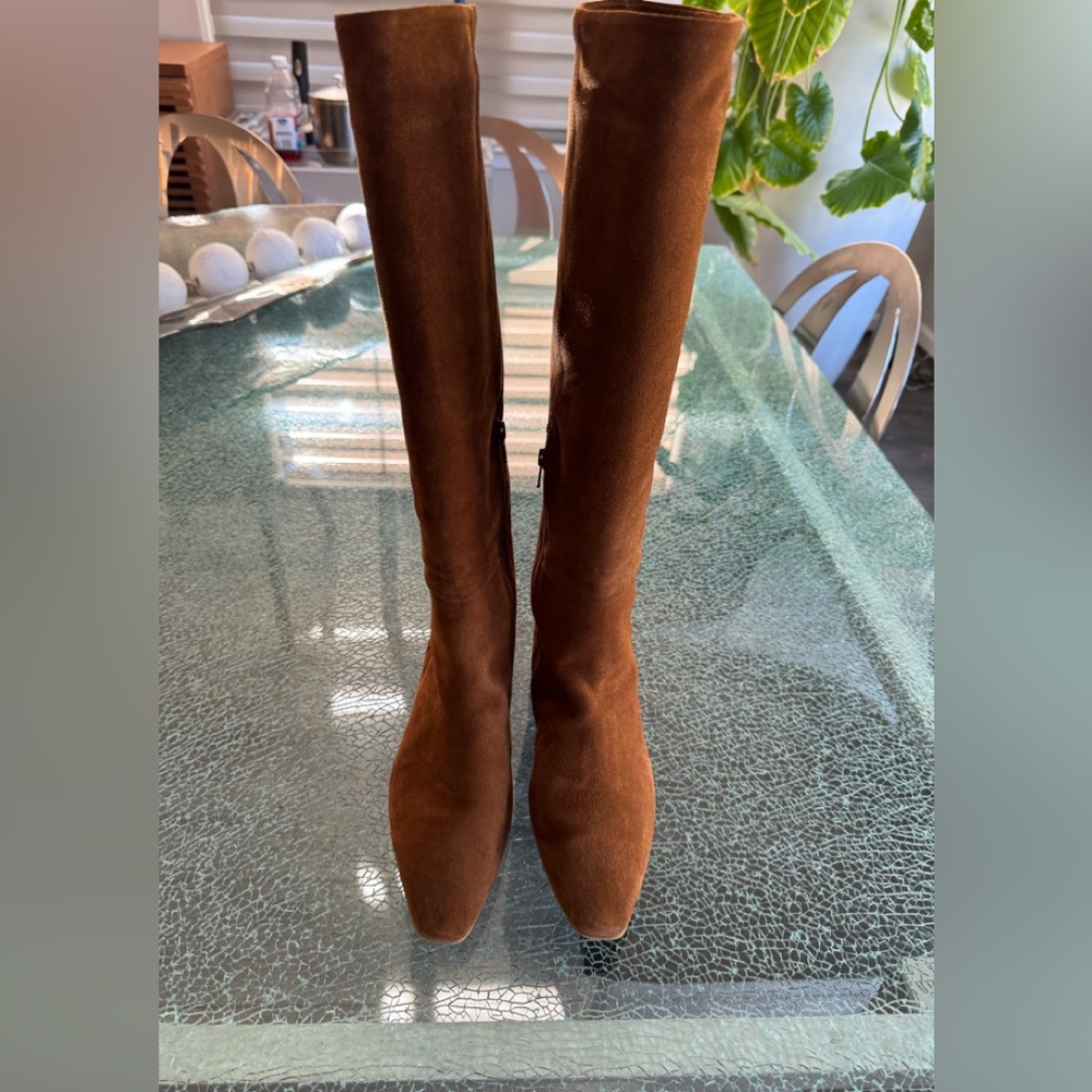 Italeau Elegant Brown‎ Knee-High Women's Boots 39